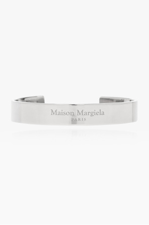 Maison Margiela Silver bracelet with logo | Men's Jewellery Maison Margiela Silver bracelet with logo | Men's Jewellery